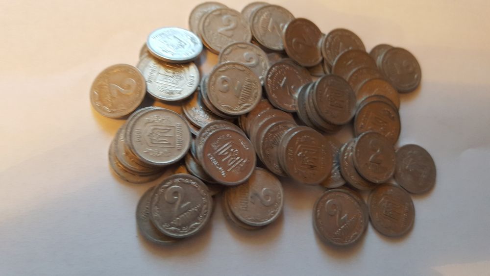 2 копейки+гривни