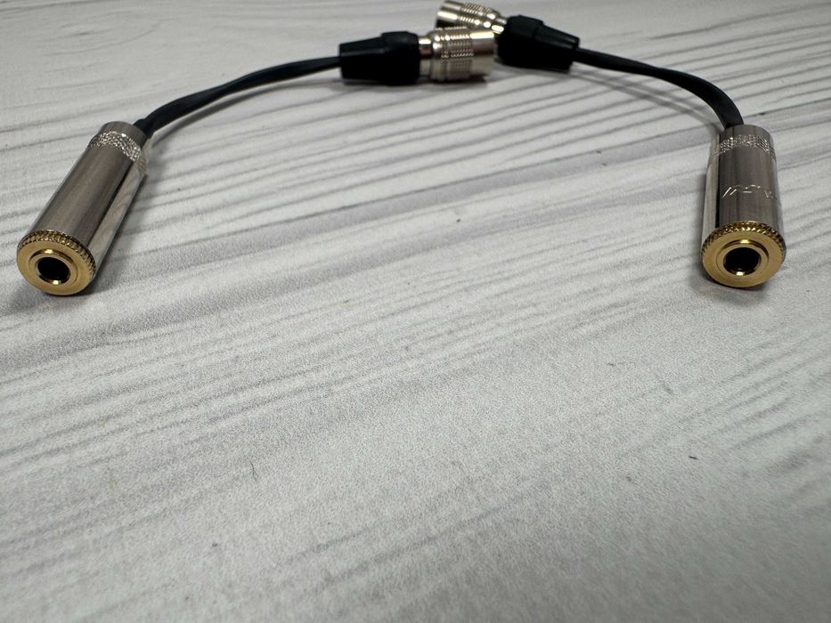Adapter / Przejściówka Dan Clark Audio (Hirose / MR speakers do Jack 3.5 mm)