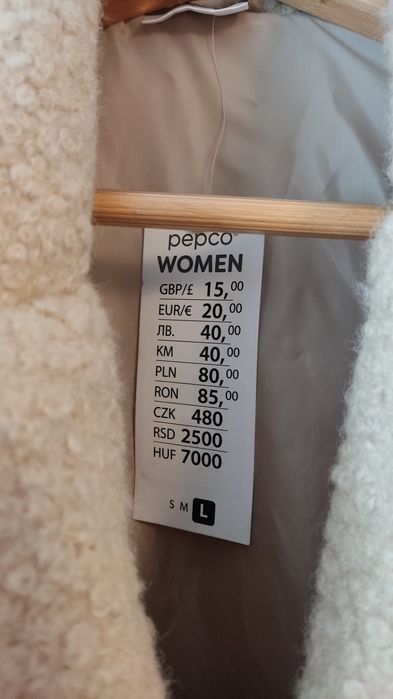 Kurtka płaszcz baranek