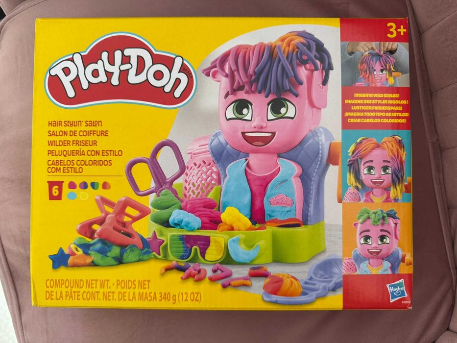 HASBRO Ciastolina Play-Doh Fryzjer Stylista Fryzur Salon Fryzjerski F8807