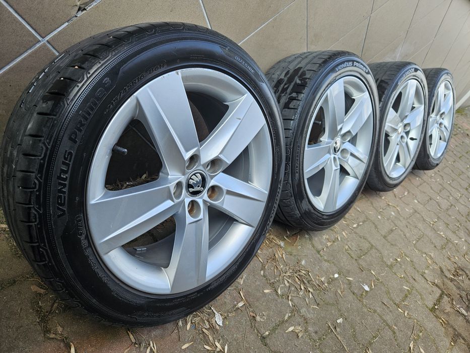 Oryginalne Felgi Koła 16" Skoda Fabia Vw Polo 5x100 Et46 215.45.16