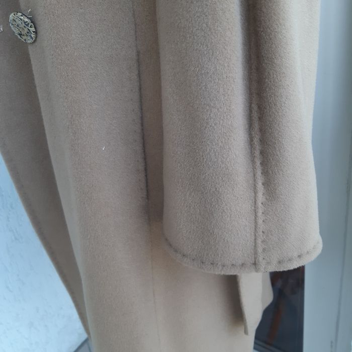 Płaszcz  palto wełniany +angora rozmiar 38/M