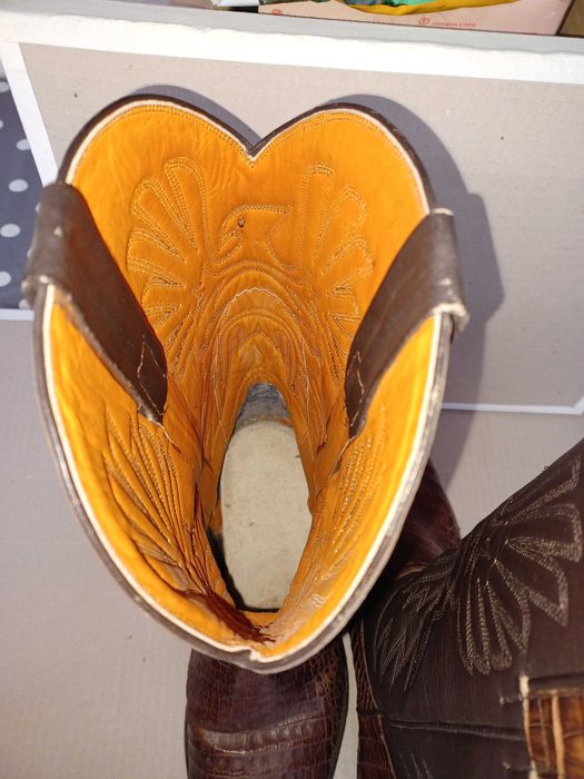 Botas texanas impecáveis