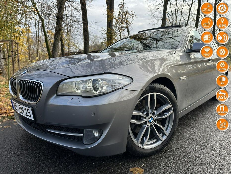 BMW Seria 5 D 184 Konie Automat Navi Xenon Alu18 Sporty Panorama Super Stan