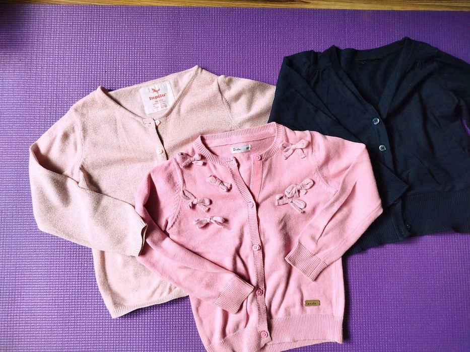 3 sweterki dziewczęce