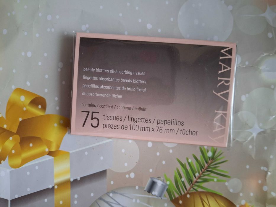 Bibułki matujący do twarzy Mary Kay