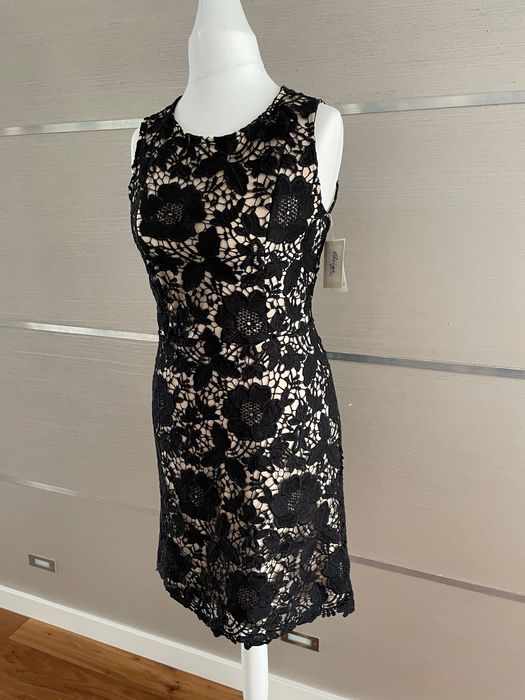 sukienka elegancka czarna Beige by eci r 34