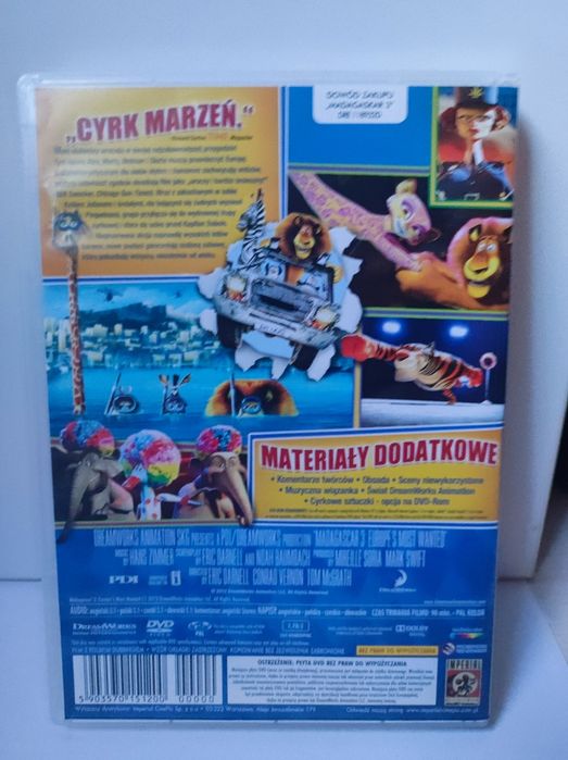 Madagaskar 3 DVD