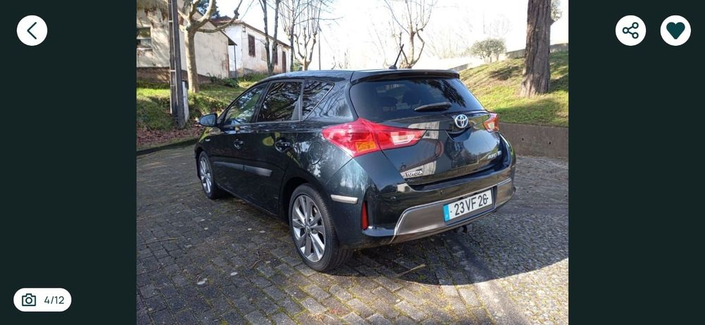 Toyota Auris 1.8 HSD Exclusive+Navi