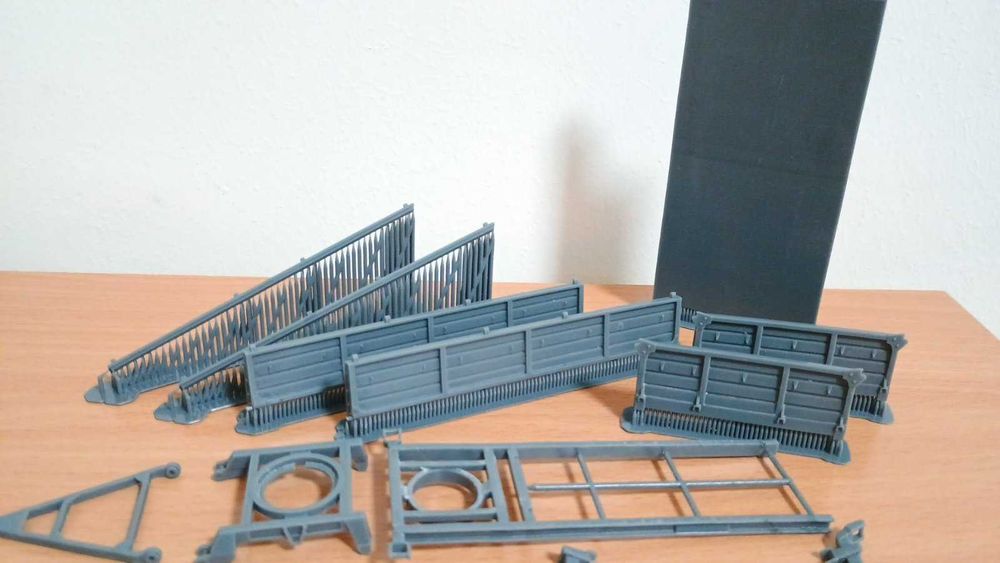 Масштабная модель 1/43 детали для сборки прицеп ГКБ-