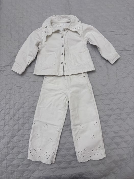 Джинсовый костюм Zara 104 розмір