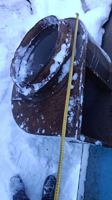 Вытяжка улитка большая