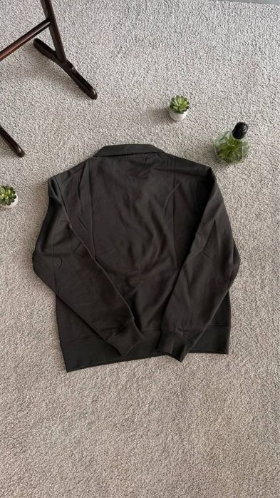 Темно сіра кофта 1/3 зіп Zara