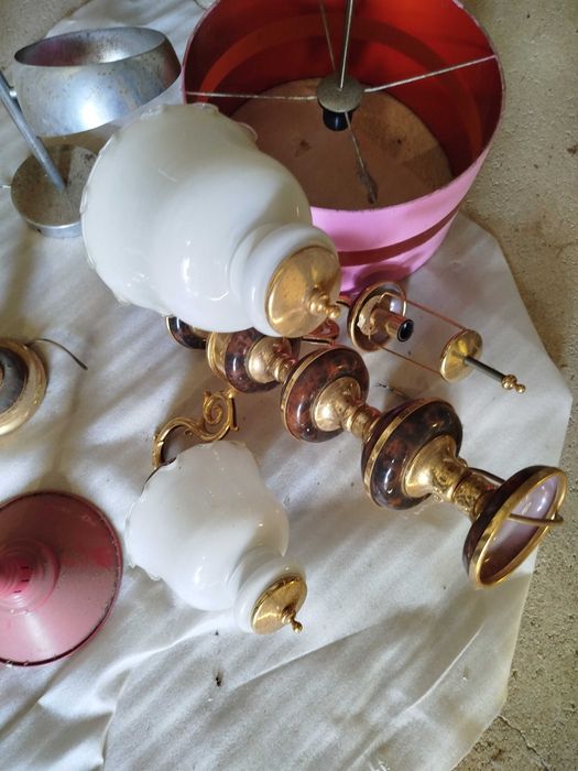 Pack de vários candeeiros  para restauro