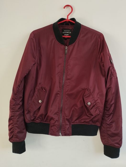 Bomberki bordo ,czarna w kwiatki