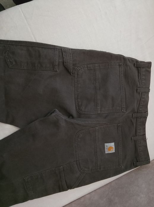 Коричневі джинси від світового бренду Carhartt