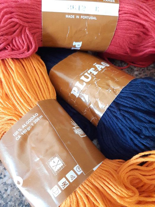 Linhas para tricot/crochet variadas