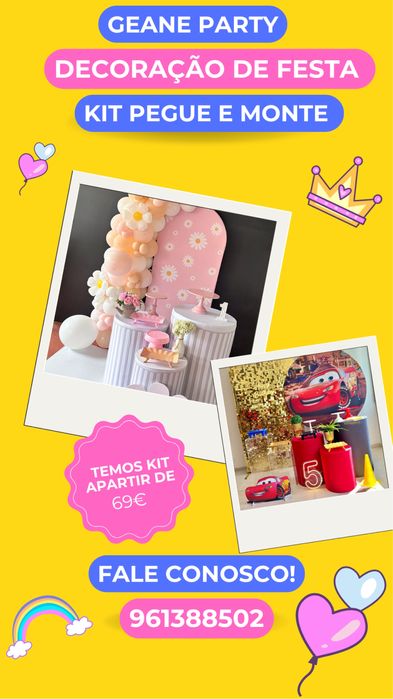 Decoracao e Ornamentacao de festa