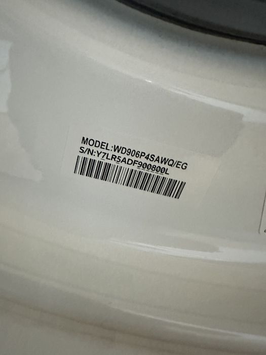 Пральна машина з сушкою фірми Samsung 9/6kg, привезена з Німеччини