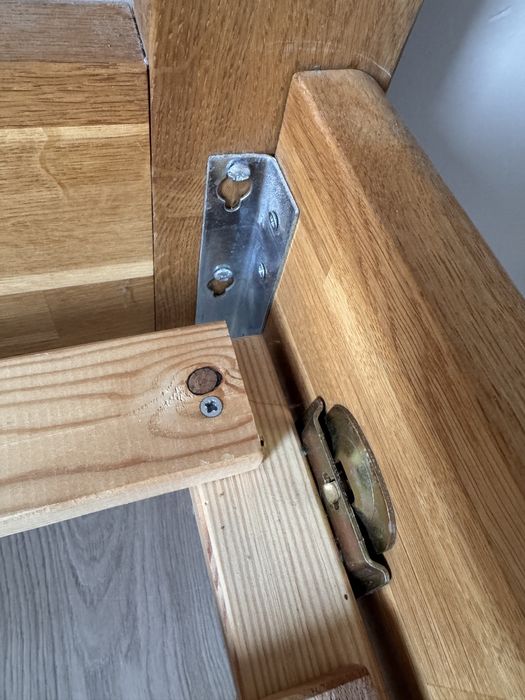 Rama łóżka 180x200 dąb