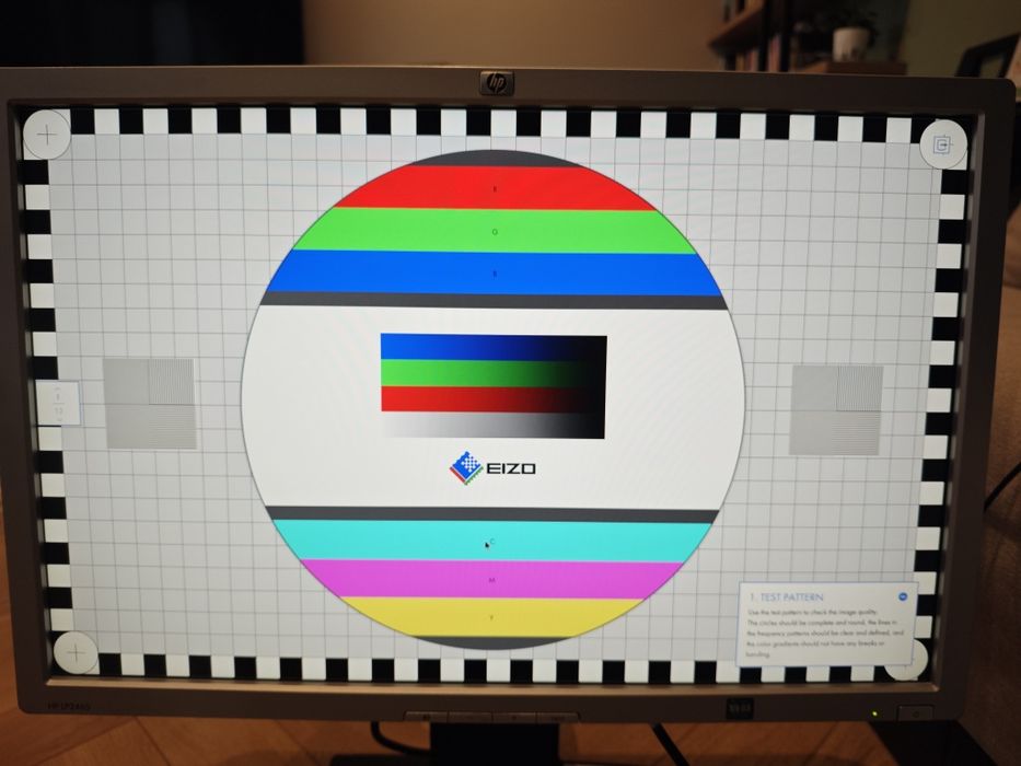 Monitor HP LP2465 full hd z podstawa
