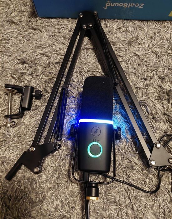 Mikrofon Dynamiczny Zealsound KD8S RGB USB