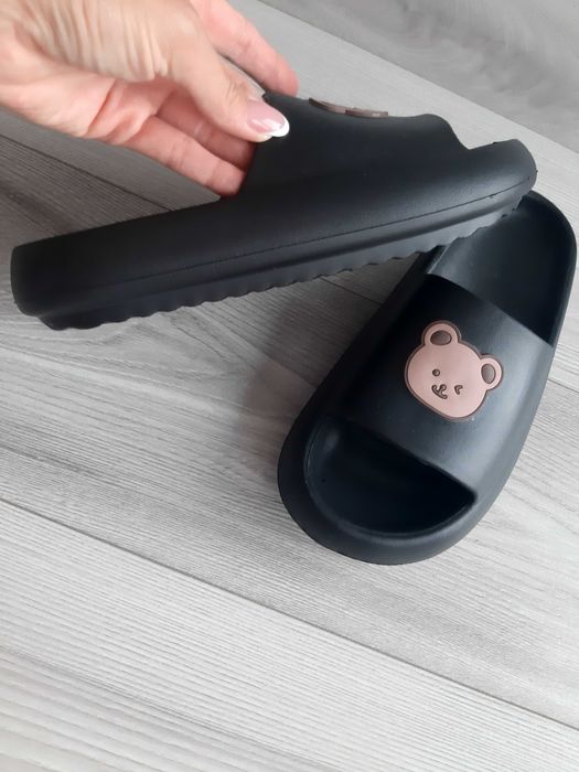 Gumowe klapki miś 40/41