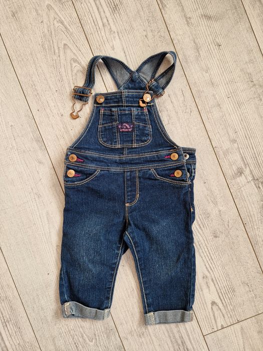 Spodnie z szelkami  ok 12 mcy