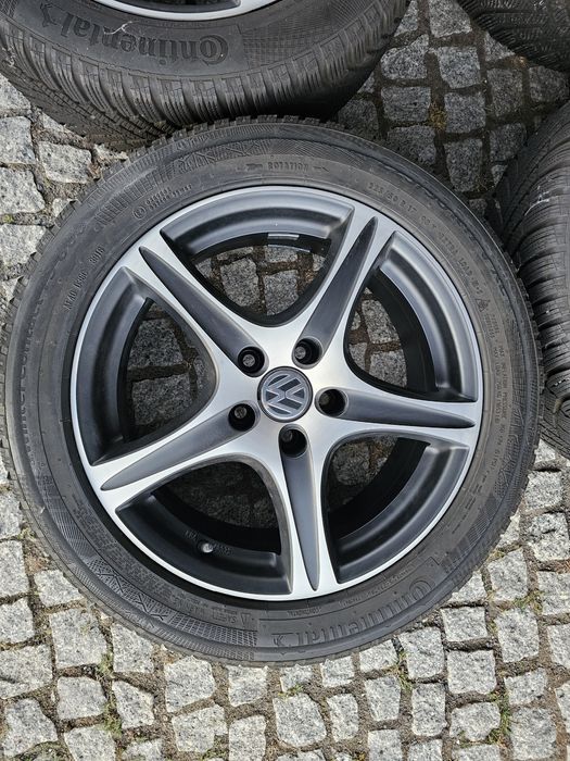 Kola zimowe  5/112/17  Ronal opony 225/50/17 vw sharan passat golf