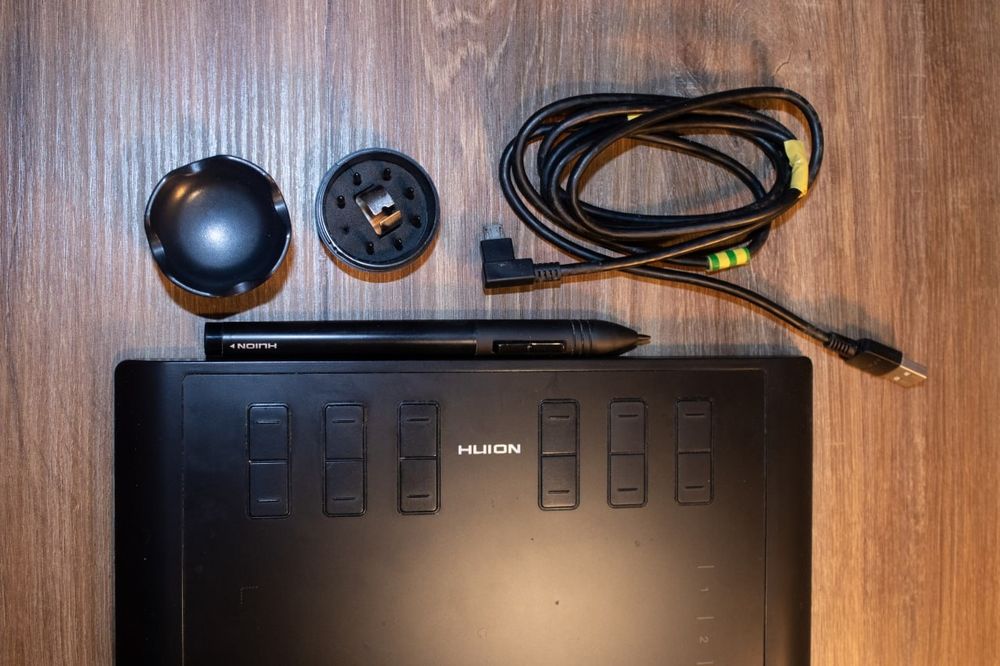 Графічний планшет для малювання Huion new 1060plus
