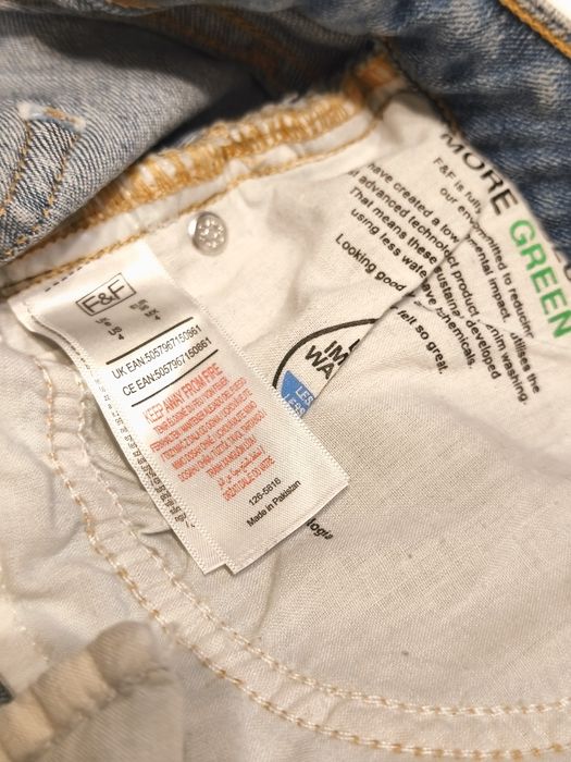 Szorty jeansowe F&F – modne, krótkie, HIT, okazja