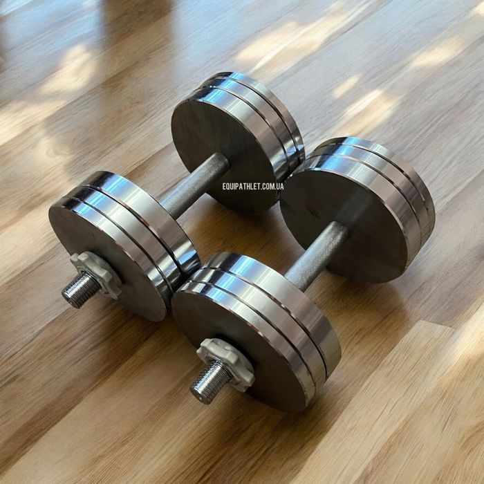 Гантелі металеві Розбірні 1/2шт по 6/10/16/20/30/40КГ гантели розборны