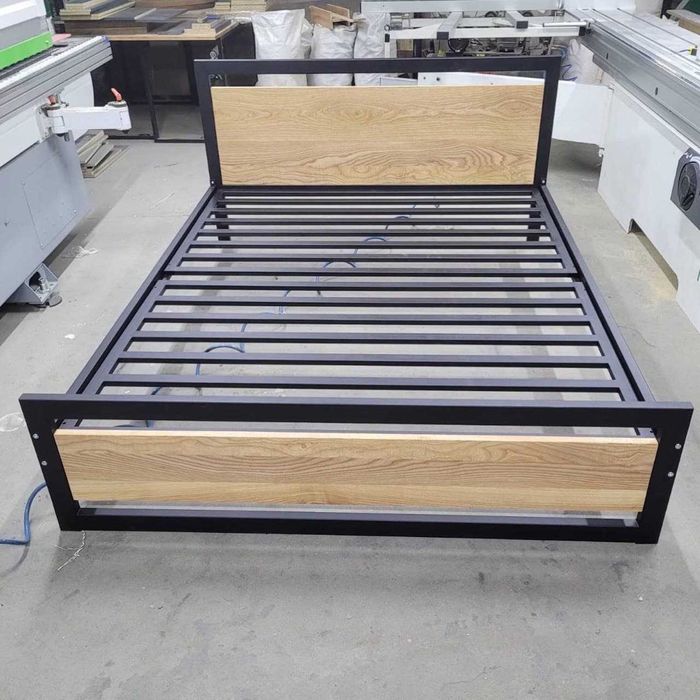 Ліжко з металу. Меблі на замовлення. Ліжко Лофт. Меблі. Мебель. Диван.