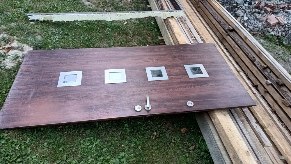 Drzwi antywłamaniowe z futryna wejsciowe zewnętrzne z demontażu