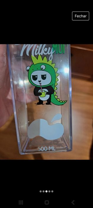 Garrafa  água acrílico