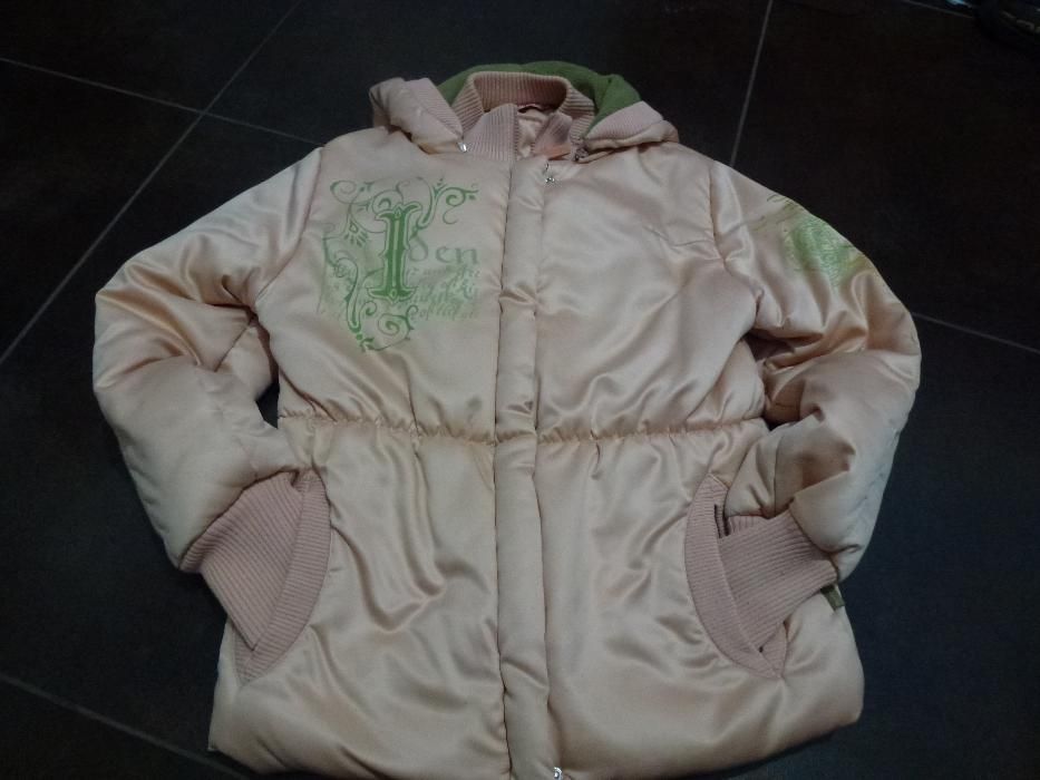 Zimowa ciepła kurtka 164 cm, S