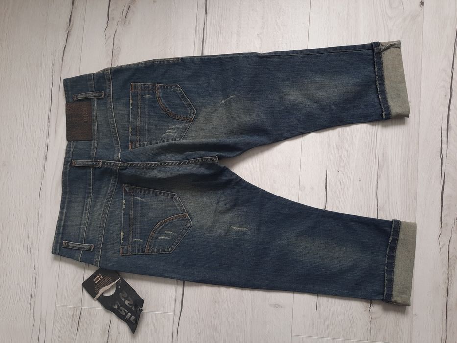 Nowe rybaczki jeans 28/32