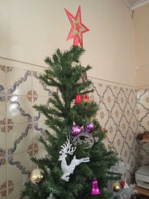 Arvore de natal 1,80 semi novo