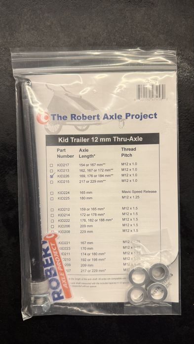 Oś przelotowa Robert Axle Kid 226