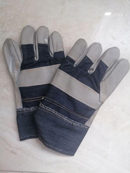 Rękawice ochronne Dragon oraz  rękawice ochronne pokryte skórą bydlęcą