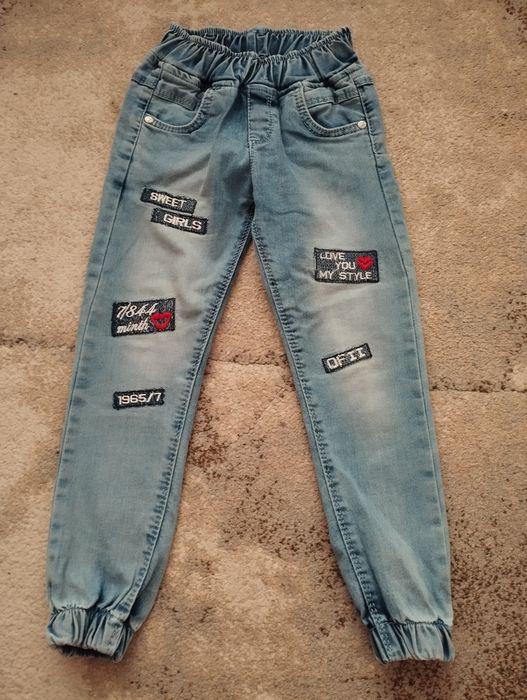 Джинси на дівчинку 110 р.