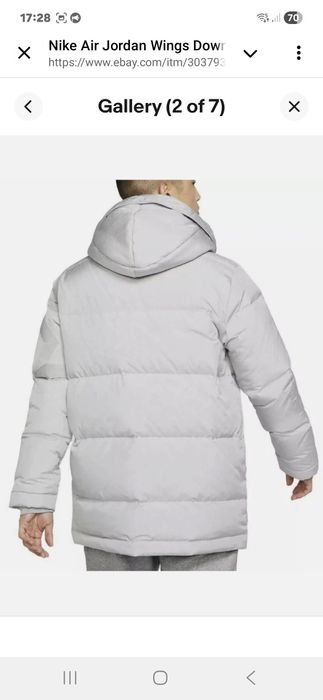 Пуховік  Nike Air Jordan Wings Down Parka