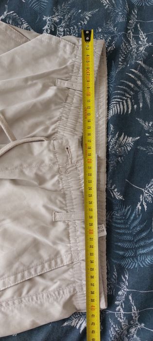 Zara joggery beżowe męskie