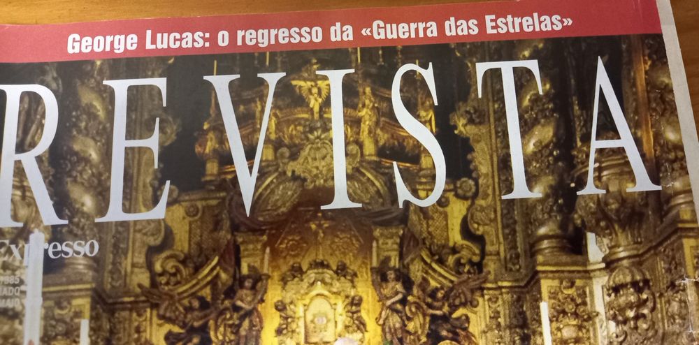 Star Wars guerra das estrelas revistas e conteúdos de 1999 e 2005