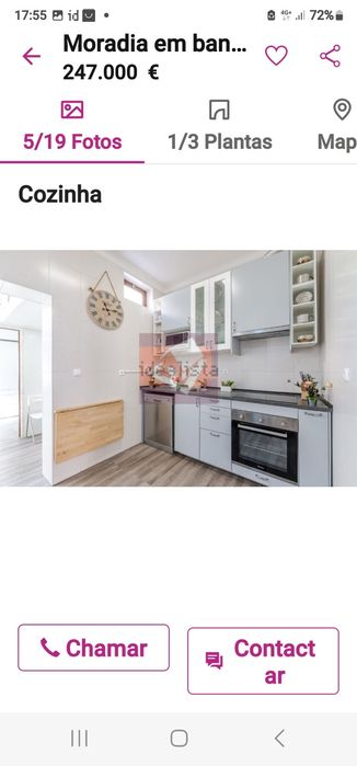 2 Quartos em Moradia Duplex com Logradouro junto ao Metro de Odivelas (Exclusivo Sexo Feminino)