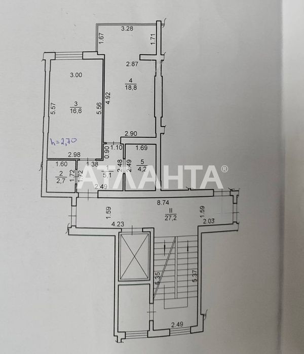 1-кімнатна квартира за адресою вул. Роксоляни (площа 48 м²) - Atlanta.ua - фото 6