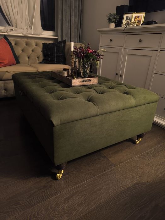 Ławka Siedzisko Pufa Glamor 80x40