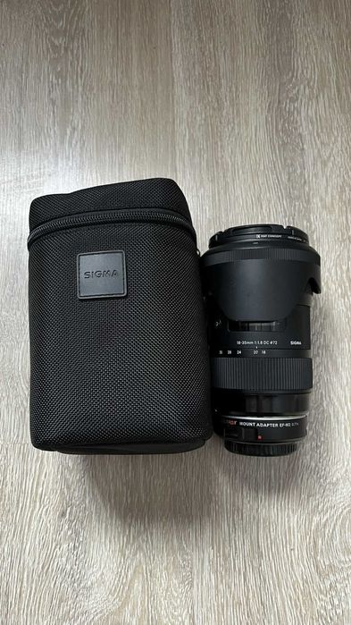 Sigma 18-35mm f/1.8 Canon