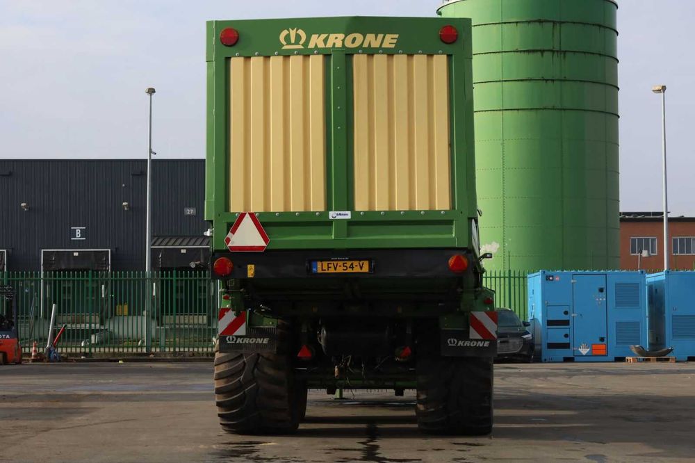 Przyczepa samozbierająca Krone ZX 470  nie stratumann giga terra