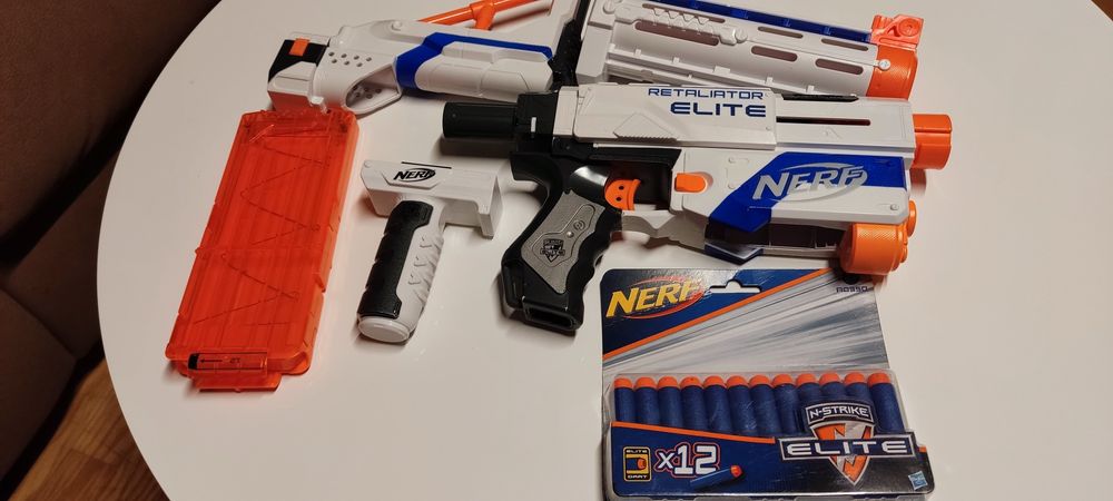 Nerf Retaliator N-Strike +strzałki+cele